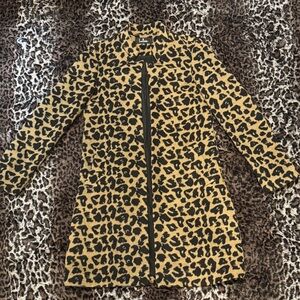 Lulus Leopard-Print Long Coat